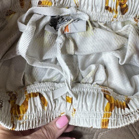 Flow Society Shorts Mens Medium Authentic Lacrosse Gear Crash Test Dummy - Picture 8 of 16